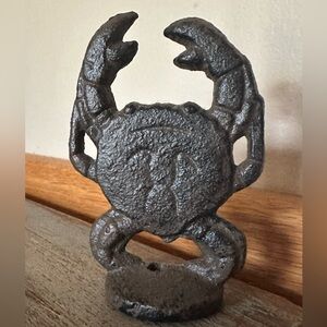 Iron Crab Finial nautical beach ocean sea